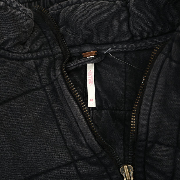 Free People Dolman Quilted Knit Jacket Top XS