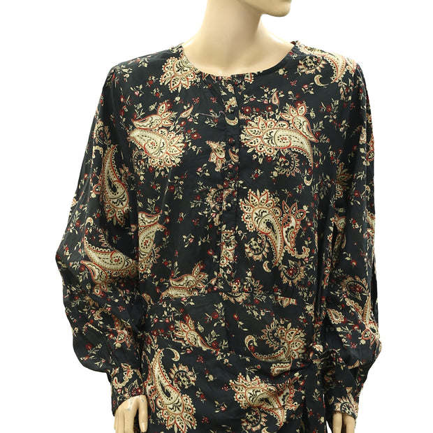 Sezane Capri Shirt Mini Dress M