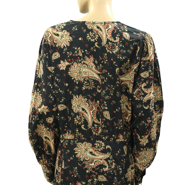 Sezane Capri Shirt Mini Dress M