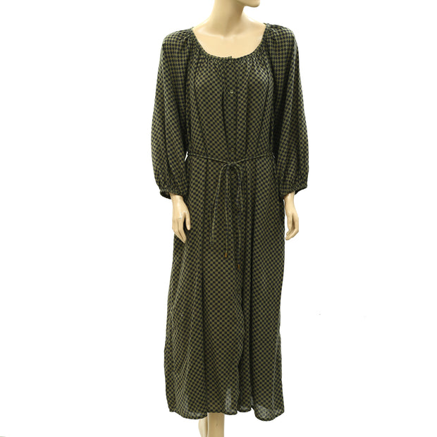 The Great The Shoreline Cover-Up Buttondown Midi Dress S-1