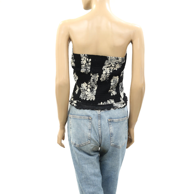 Free People Poppy Tube Blouse Top S