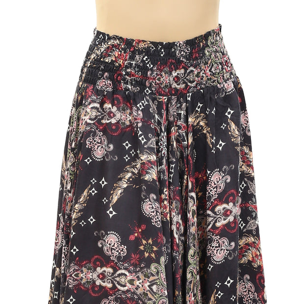 Odd Molly Anthropologie Another Day Midi Skirt S