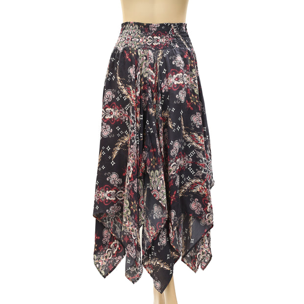 Odd Molly Anthropologie Another Day Midi Skirt S