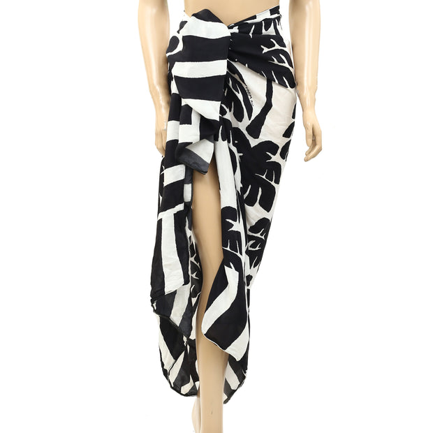 Farm Rio Anthropologie Coconut Panneaux Maxi Skirt O\S
