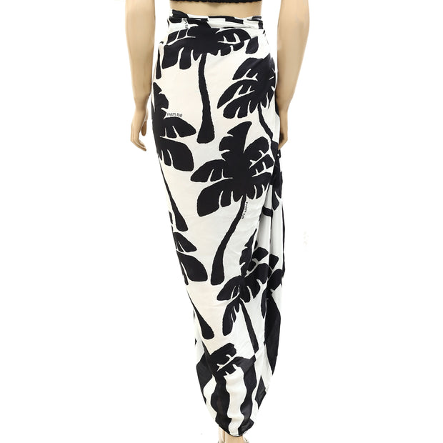 Farm Rio Anthropologie Coconut Panneaux Maxi Skirt O\S