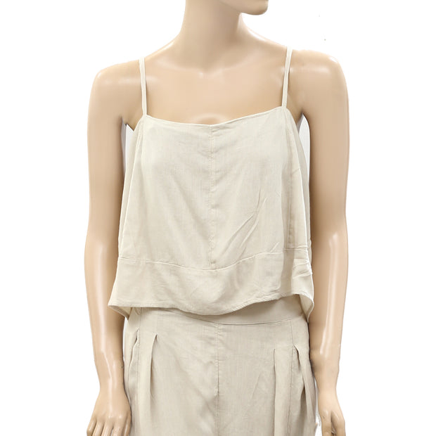 Free People Free-est Struttin Cami Tank Top & Pants Set