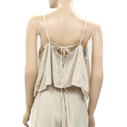 Free People Free-est Struttin Cami Tank Top & Pants Set