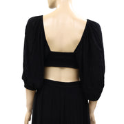 Free People Free-est Cross My Heart Maxi Dress S