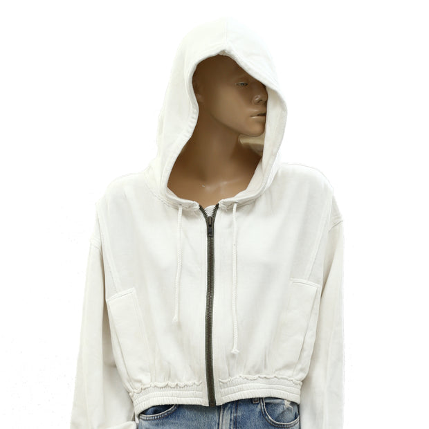 Free People FP Movement Mix Up Sweatshirt Hoodie Top M