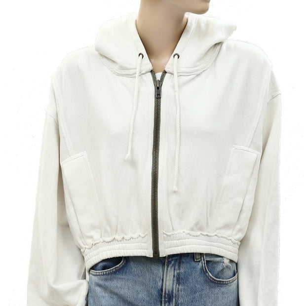 Free People FP Movement Mix Up Sweatshirt Hoodie Top M