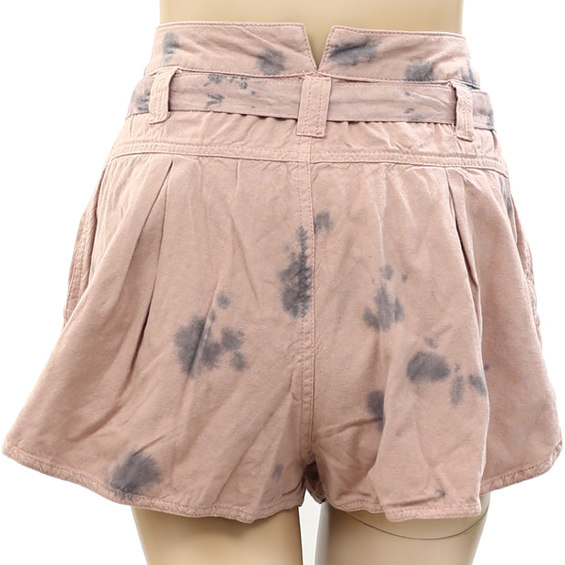 Free People Tie & Dye Shorts