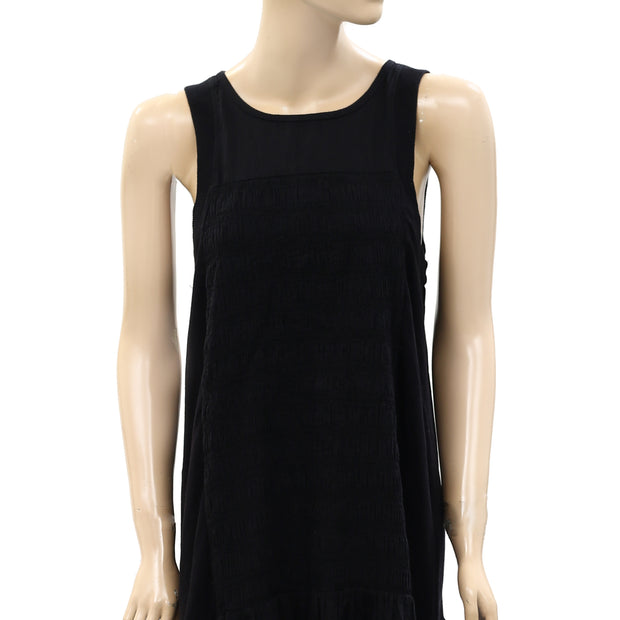 Daily Practice by Anthropologie Prix Smocked Mini Dress