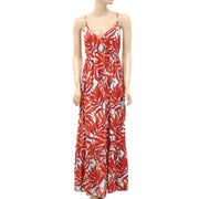 Pour Moi Strappy Tiered Hem Maxi Dress XS