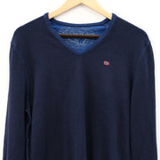 Napapijri Ribbed Solid Men's Sweatshirt S