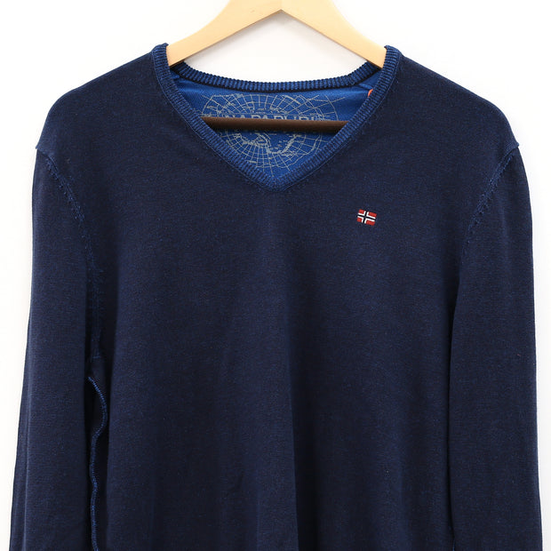 Napapijri Ribbed Solid Men's Sweatshirt S