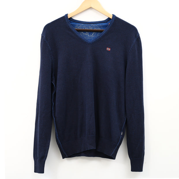 Napapijri Ribbed Solid Men's Sweatshirt S