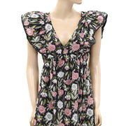 Saylor Anthropologie Floral Darya Maxi Dress