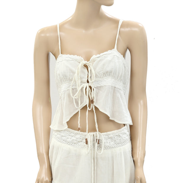 Free People Free-est Zaria Tank Top & Mini Skirt Set