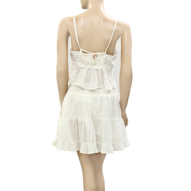 Free People Free-est Zaria Tank Top & Mini Skirt Set