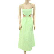 Saylor Anthropologie Sabine Midi Dress M