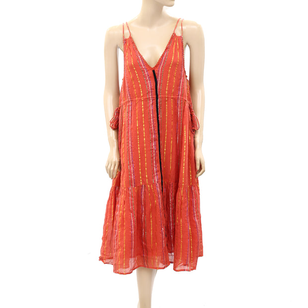Apiece Apart Daphne Midi Dress S