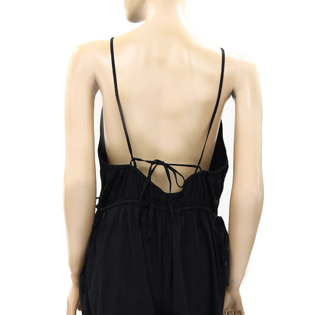 Free People Free-est Saturday City Low-Back Jumpsuit