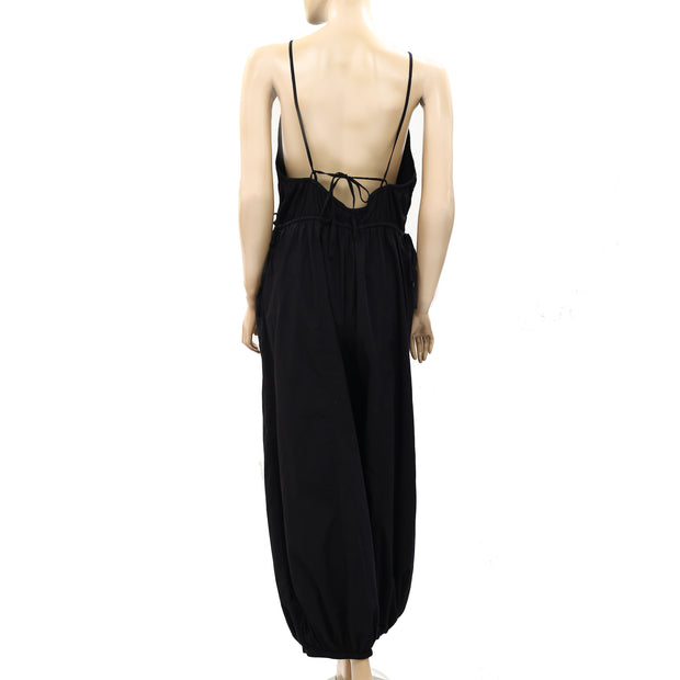 Free People Free-est Saturday City Low-Back Jumpsuit