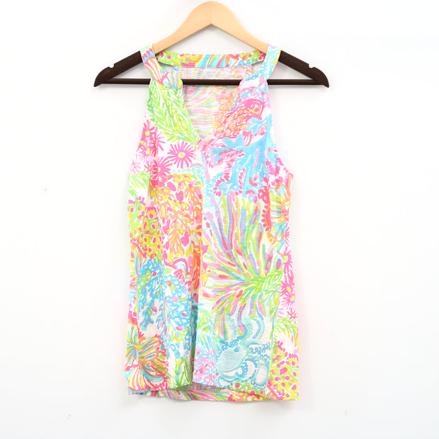 Lilly Pulitzer Girls Arya Sleeveless Tank Top