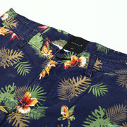 Brinell Printed Cotton Twill Enzyme Washed Shorts Men's