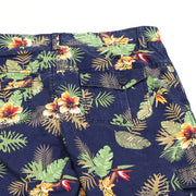Brinell Printed Cotton Twill Enzyme Washed Shorts Men's