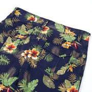 Brinell Printed Cotton Twill Enzyme Washed Shorts Men's