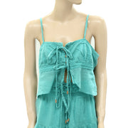 Free People Free-est Zaria Tank Top & Mini Skirt Set