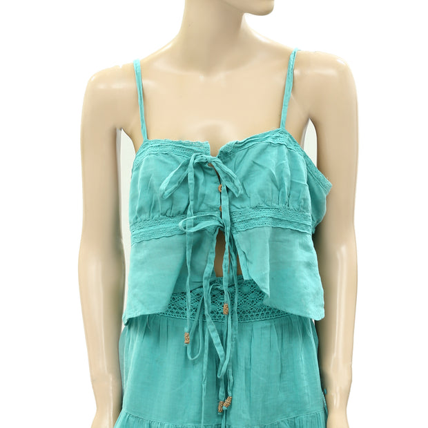 Free People Free-est Zaria Tank Top & Mini Skirt Set