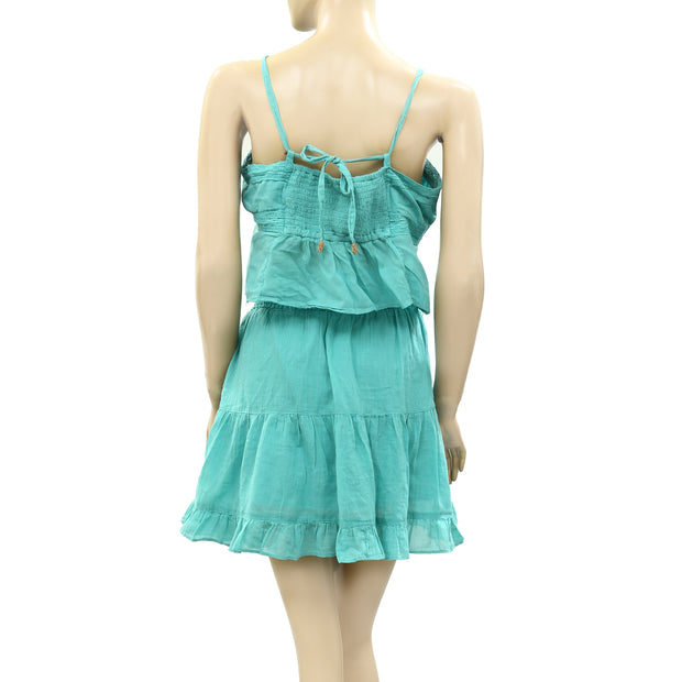 Free People Free-est Zaria Tank Top & Mini Skirt Set