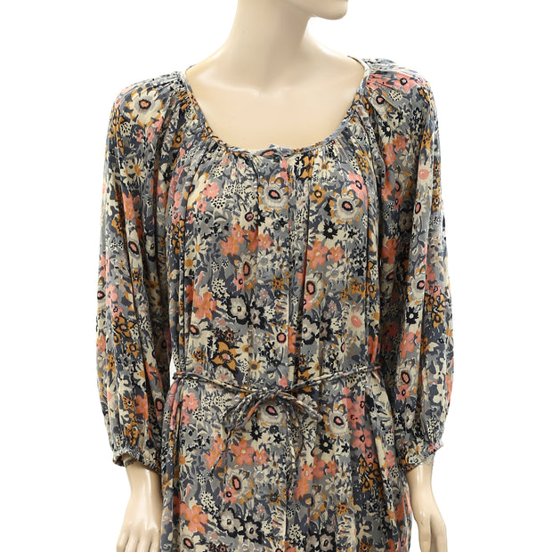 The Great The Shoreline Cover-Up Buttondown Midi Dress S