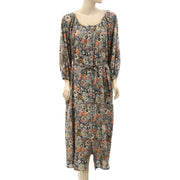 The Great The Shoreline Cover-Up Buttondown Midi Dress S