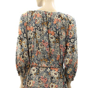 The Great The Shoreline Cover-Up Buttondown Midi Dress S