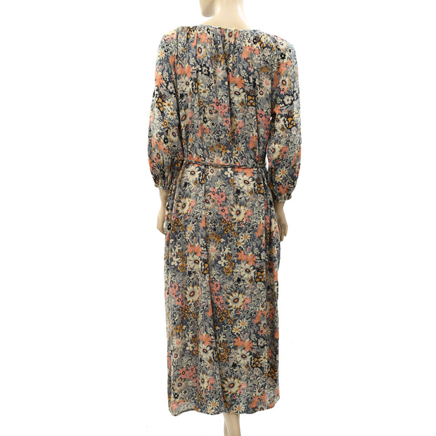 The Great The Shoreline Cover-Up Buttondown Midi Dress S