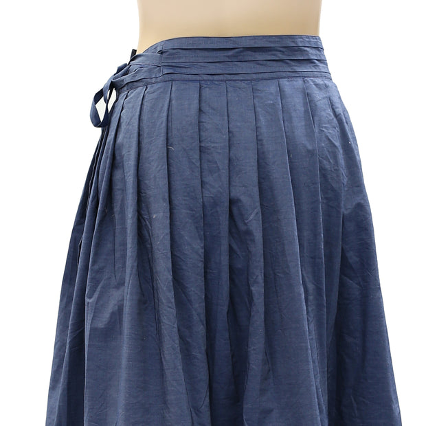 Merlette Aparejo Wrap Midi Skirt