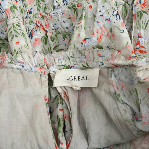 The Great Sweet Meadow Floral Printed Blouse Top S-1