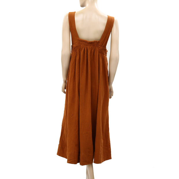 Free People Free Est Delphine Midi Dress