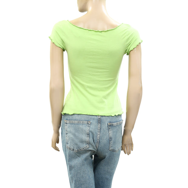 Urban Outfitters UO Cut-Out T-Shirt Blouse Top XS