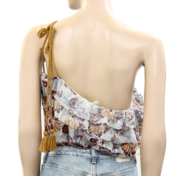 Intimately Free People Day Date Bodysuit Top L