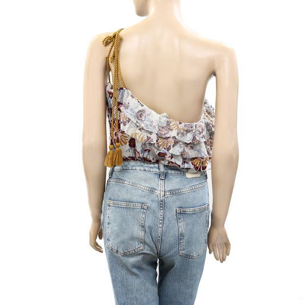 Intimately Free People Day Date Bodysuit Top L