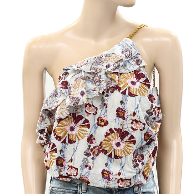 Intimately Free People Day Date Bodysuit Top L