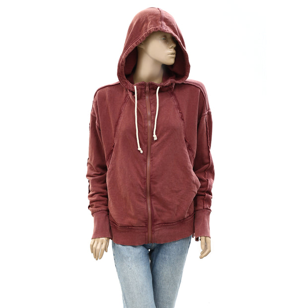Free People FP Movement Only One Hoodie Jacket Top M