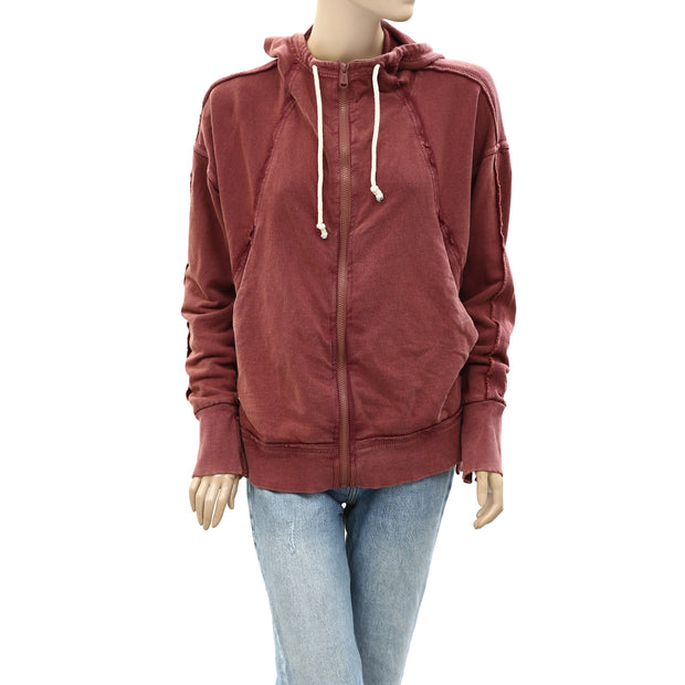 Free People FP Movement Only One Hoodie Jacket Top M