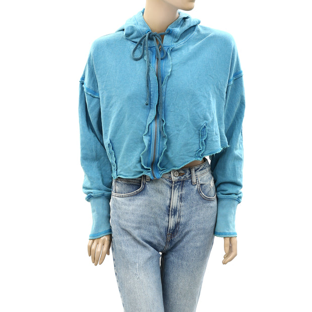 Free People Fp Movement Body Language Hoodie Jacket Top S