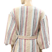 Faherty Mykonos Jacket Surfrider Striped Top M