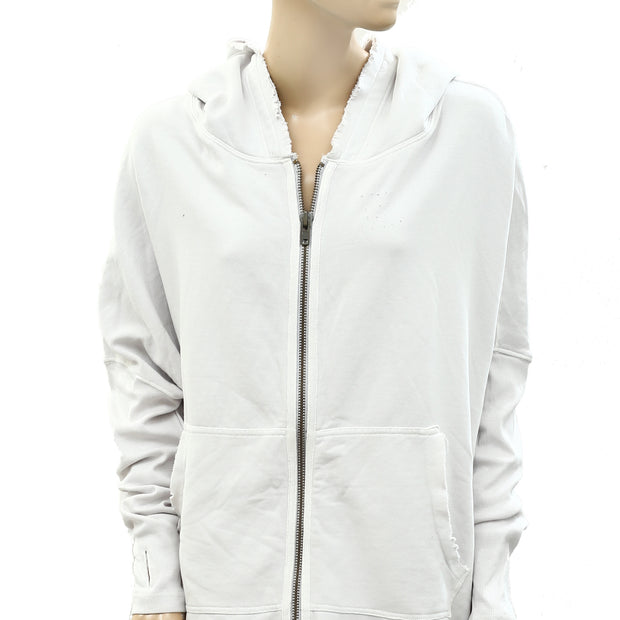 Free People Free Cloud Cardi Hooded Jacket Top M